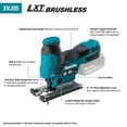 thumbnail image 2 of Sierra caladora Makita XVJ05Z LXT® de iones de litio sin escobillas inalámbrica de 18 V, 2 of 9