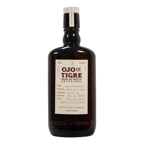 Paquete de 3 Crema De Mezcal Ojo De Tigre 700 ml