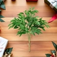 thumbnail image 4 of unbranded 2Ud Ramos Artificiales De Hojas De Sauce Verde Para En Hogar Y Eventos, 4 of 8