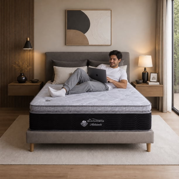 Colchon Spring Air Helsinki King Size Back Support Helsinki