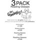 thumbnail image 3 of Set lentes de lectura Sersun 3PACK lectura geniuses +3.0 Unisex, 3 of 3