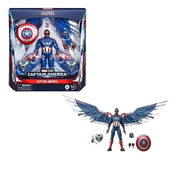 Figura de Acción Hasbro Marvel Legends Series: Captain America