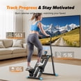 thumbnail image 3 of MERACH Máquina de Ejercicios Stair Stepper, Escalador Ajustable de Resistencia de 3 Niveles, Equipo de Ejercicios de Cardio en Casa Stepper de Cuerpo Completo Plegable Compacto, 3 of 7