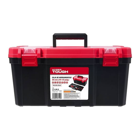 Caja de Herramientas Hyper Tough 50 cm Rojo