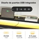 thumbnail image 5 of Cama Individual FABATO Cabecera Tapizada Luces LED, 5 of 6
