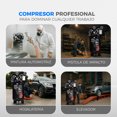 thumbnail image 2 of Compresor de Aire HANTEC PistonForce 300 L 4 HP 110V, 2 of 8