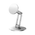 thumbnail image 2 of Soporte para teléfono de coche, soporte para teléfono 3 - Soporte magnético de metal plegable para teléfono móvil de escritorio - Soporte giratorio multifuncional para transmisión de TV en vivo - Sopo, 2 of 5