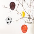 thumbnail image 1 of unbranded 12Ud Huevos De Pascua Plásticos Rellenables Con Deportivo Para Decorar Fiestas De Pascua, 1 of 7