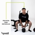 thumbnail image 3 of Set De Mancuernas Bywell Multifuncional Y Ajustables De 40kg, 3 of 5