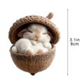thumbnail image 2 of Adornos navideños Chopper de 8 cm con diseño de animales del bosque, para árbol de Navidad, regalo navideño, decoración colgante, decoración de jardín, decoración navideña y de Halloween., 2 of 6