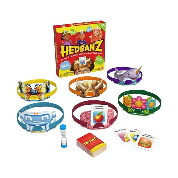 Juego de mesa Spin Master Hedbanz Familia Refresh 2023