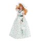 thumbnail image 2 of Muñeca miniatura de porcelana a escala 1:12 con vestido verde para mujer. Elegante accesorio para casa de muñecas., 2 of 14