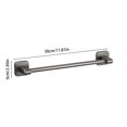 thumbnail image 3 of MTBLYS Barra para toallas de pared | Organizador de baño de aluminio espacial de alta resistencia | Toallero gris de 40 cm para toallas de mano y faciales, 3 of 8