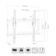 thumbnail image 3 of Soporte TV LENNON LN-TWB2655 Vesa Max 400x400 26-55'' Negro, 3 of 4