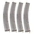 thumbnail image 3 of 4 piezas de vías de ferrocarril a escala HO, accesorios versátiles para manualidades de bricolaje, vías de ferrocarril para 1:87 23 cm x 3 cm, 3 of 9