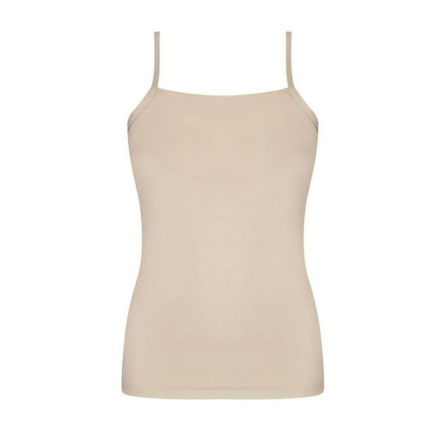 Top Ilusión para Mujer con Tirantes Nude Talla G