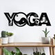 thumbnail image 2 of Cuadro Decorativo de Metal con Diseño yoga Grande, 2 of 4