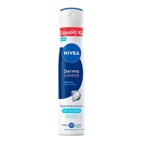 Nivea Deo Mujer Derma Control Defend Spray 200ml