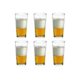 thumbnail image 3 of Set 6 Vasos De Vidrio Grueso Liso Bormioli. Modelo Sestrerie, Vasos para Bebidas Frescas y Coctelería, Capacidad 600 Ml, 3 of 9