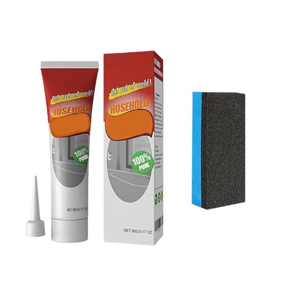 Gel removedor de limpiadores domésticos de alta penetración Adecuado para huecos de azulejos de baño y cocina Limpieza de paredes Fórmulas seguras que no dañan las superficies Gel eliminador de moho