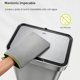 thumbnail image 1 of EKO - Manopla de Limpieza de Microfibra para Acero Inoxidable – paño de Pulido Reutilizable sin Pelusa y Guante de Limpieza, Lavable a máquina sin Rayas para electrodomésticos de Cocina, Papelera, 1 of 4