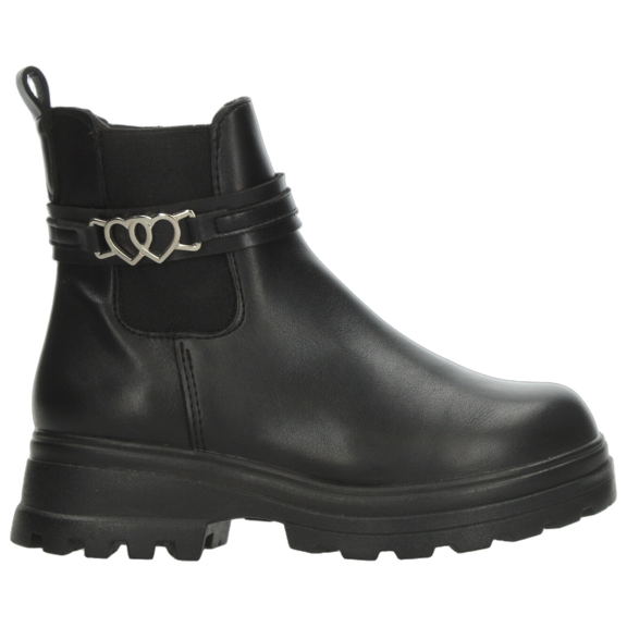Bota Vavito Niña Negro Casual Cierre T18-22 negro 18.5