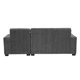 thumbnail image 4 of Sofá Love Chaise Derecho en L TRINITY Eros 3 Plazas Gris Oscuro para Sala, 4 of 8