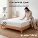 thumbnail image 4 of Colchón Matrimonial En Caja Esponja Foam De Alta Densidad Firmeza Media Suavidad Y Durabilidad Tecnología Híbrida Ortopédico (Gris), 4 of 6