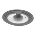 thumbnail image 1 of Tapa universal para ollas, sartenes y sartenes de vidrio templado resistente al calor. 16 a 18 a 20CM, 1 of 9