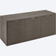 thumbnail image 4 of Armario Gabinete Baúl Grande Plástico Barú Exterior Rimax Marrón Claro, 4 of 5