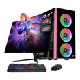 thumbnail image 1 of Computadora Escritorio Completa Xtreme PC Gaming AMD Radeon Vega Renoir Ryzen 7 5700G 16GB SSD 1TB Monitor Curvo 23.8 100Hz WIFI Pink juegos casuales, trabajo y estudio, 1 of 6