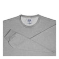thumbnail image 3 of Sudadera Fruit of the Loom Para mujer de felpa, gris jaspe claro, talla G, 3 of 4
