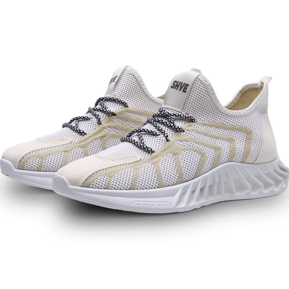 Tenis Hombre, Zapatos Hombre Deportivos, Zapatos de Malla Transpirable para Hombre, Zapatillas de Deporte Casuales de Moda para Entrenamiento Caminar Correr Gimnasio con Suela Antiderrapante