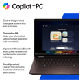 thumbnail image 4 of HP OmniBook X Flip 2-in-1 14" 2K OLED Laptop con Pantalla Táctil, AMD Ryzen AI 5 430, 16GB RAM, 1TB SSD, Copilot+ PC, Deep Espresso, Win11 Pro con Lápiz Stylus, 4 of 9