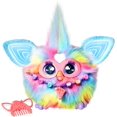 thumbnail image 3 of Furby Tie Dye Peluche Interactivo con 15 Accesorios de Moda, 3 of 4
