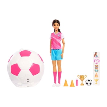 Muñeca Mattel Barbie Career Burst - Jugadora de Fútbol