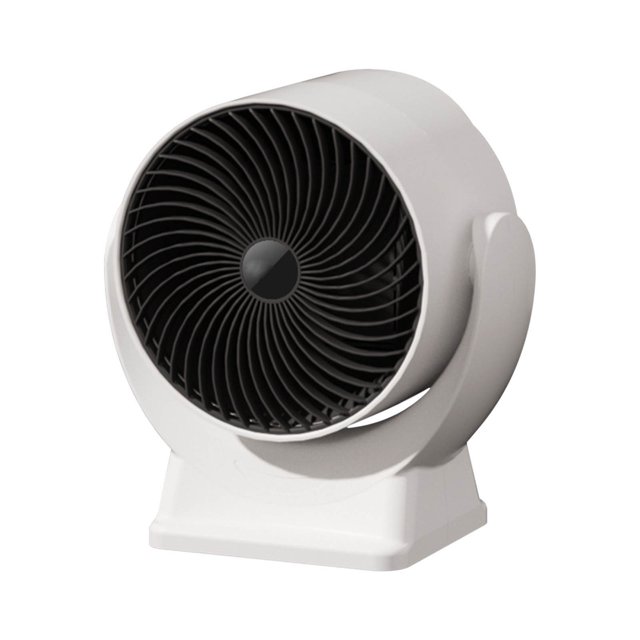 Calefactor portátil compacto | Calefactor cerámico de 600 W de bajo consumo para oficinas en casa y espacios pequeños | Protección contra sobrecalentamiento y apagado automático | Calefactor