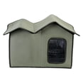 thumbnail image 3 of Casa para perros Yuyangstore tela Oxford resistente a la intemperie verde, 3 of 8