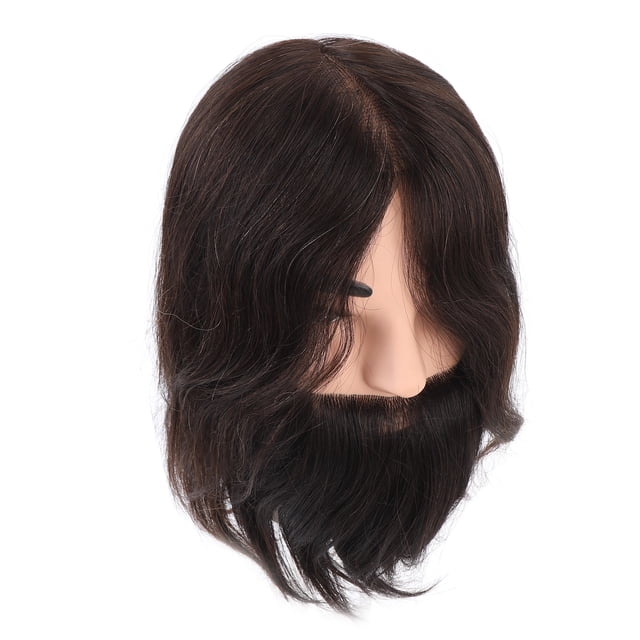 Cabeza De Maniquí De Peluquero, Cabeza De Muñeca De Simulación Cabeza De Maniquí Masculino Con Barba Para Práctica