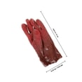 thumbnail image 2 of HOOWIFFY 2Pairs Reusable Drain Gloves Heavy Duty PVC Waterproof Plumbing Gloves with Snake Shape Design, 2 of 6