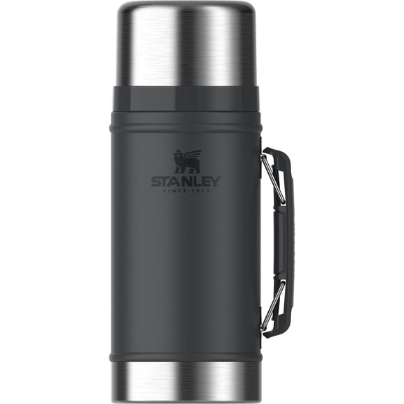 Frasco para Comida Stanley Clásico 1.0 qt Aislado al Vacío Negro