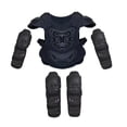 thumbnail image 3 of Traje de armadura de motocicleta para niños, 5 piezas, cinturón ajustable, protección corporal completa. S, 3 of 9