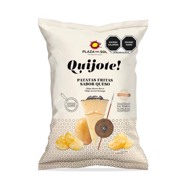 Papas fritas Plaza del Sol sabor queso 115 g