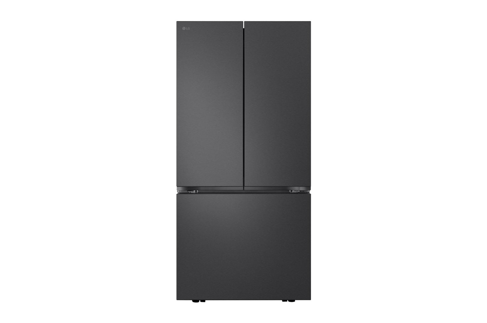 Refrigerador French Door LG 25 Pies 3 Puertas Compresor Inverter, No Frost, ThinQ™ Wi-Fi Color Negro