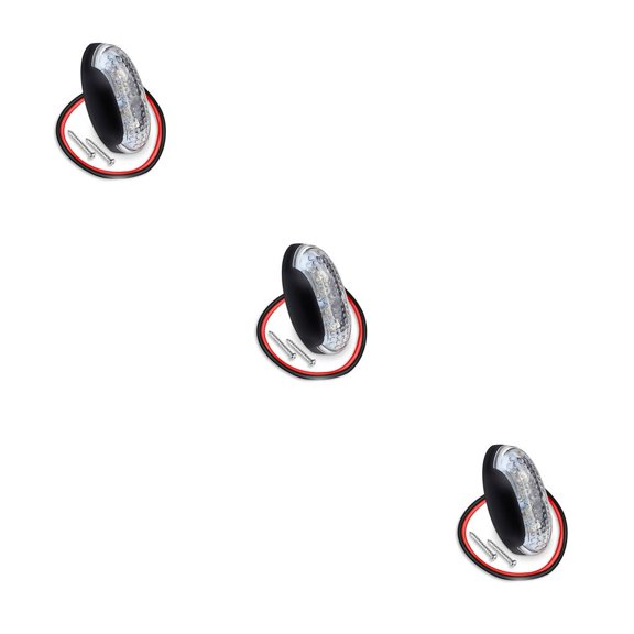 Scienceny Luces de liquidación LED Luz de marcador lateral profesional Lámpara de indicadores ligeros Lámparas de advertencia duraderas RV Luz Type1 NO1