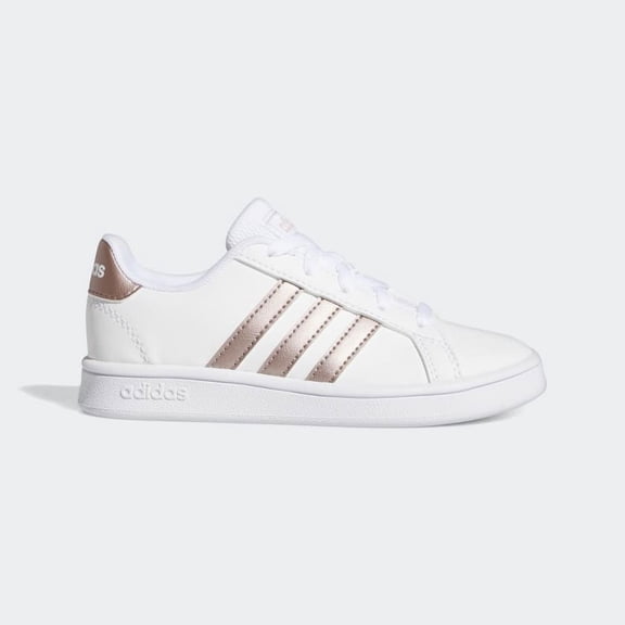 Tenis Adidas Mujer EF0101 Blanco 24.5 cm Grand Court