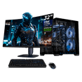 thumbnail image 1 of PC Gamer Completa IA Entry Xtreme PC Gaming ALIENWARE NVIDIA GeForce RTX 5060 Intel Core Ultra 5 225F 16GB DDR5 SSD 1TB Monitor Curvo 32 180Hz Sistema Liquido WIFI Productividad Acelerada con IA, 1 of 6