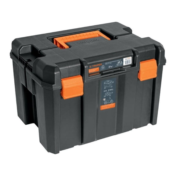 Caja de Herramienta para Moto Truper Con Broches de seguridad