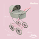 thumbnail image 4 of Carriolita De Juguete Classica Ilitia IBaby gris, 4 of 4