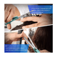 thumbnail image 2 of Kit De Tijeras Barbero Estilista Cortadoras De Cabello 12pcs plata con verde, 2 of 5
